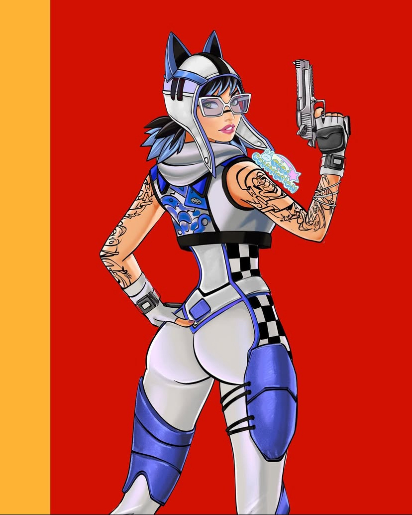 booty gigis_lab glasses renegade_lynx tight_clothing