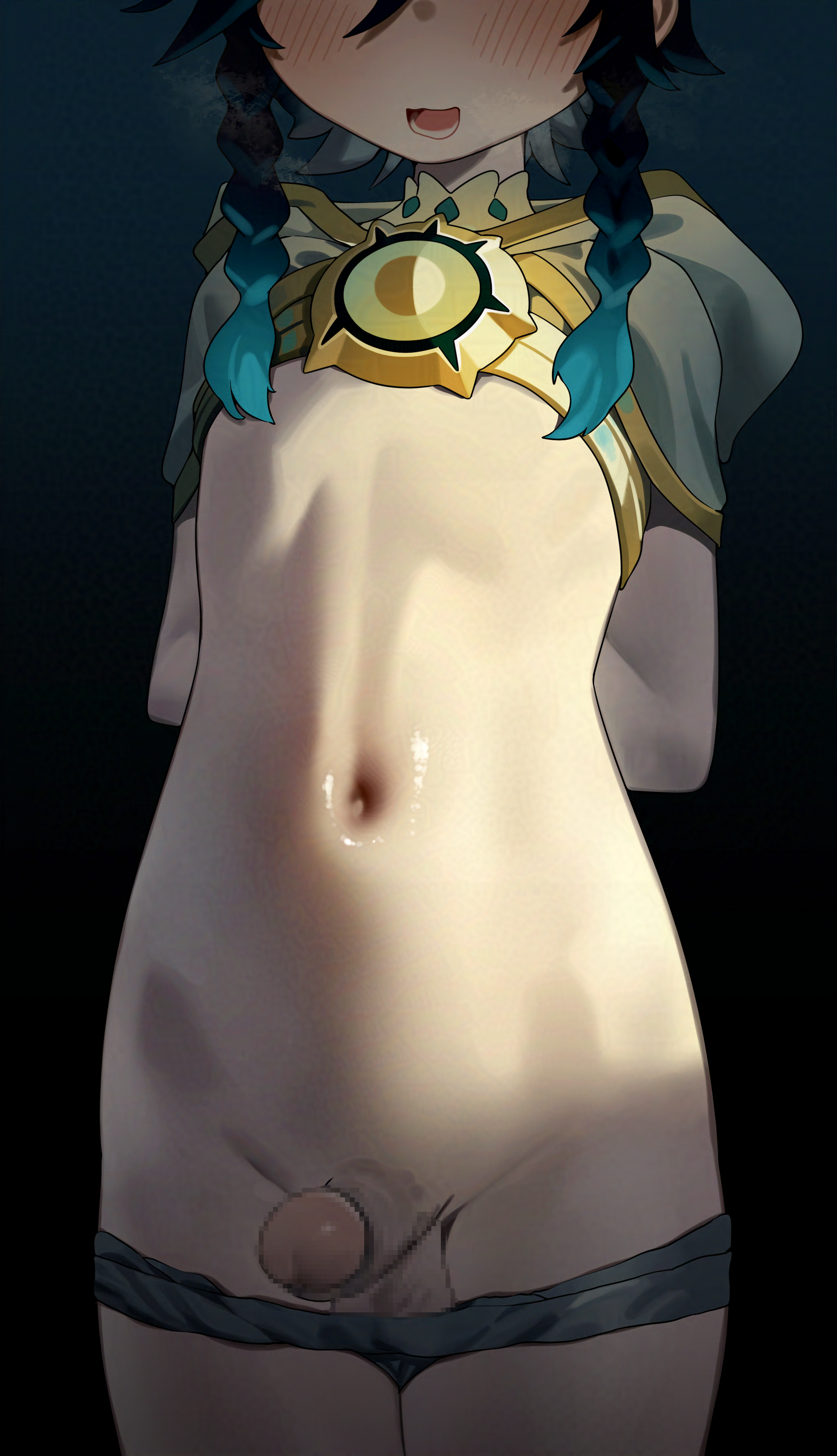 barbatos (genshin impact), femboy, genshin impact, male, male only, tagme, venti (genshin impact)
