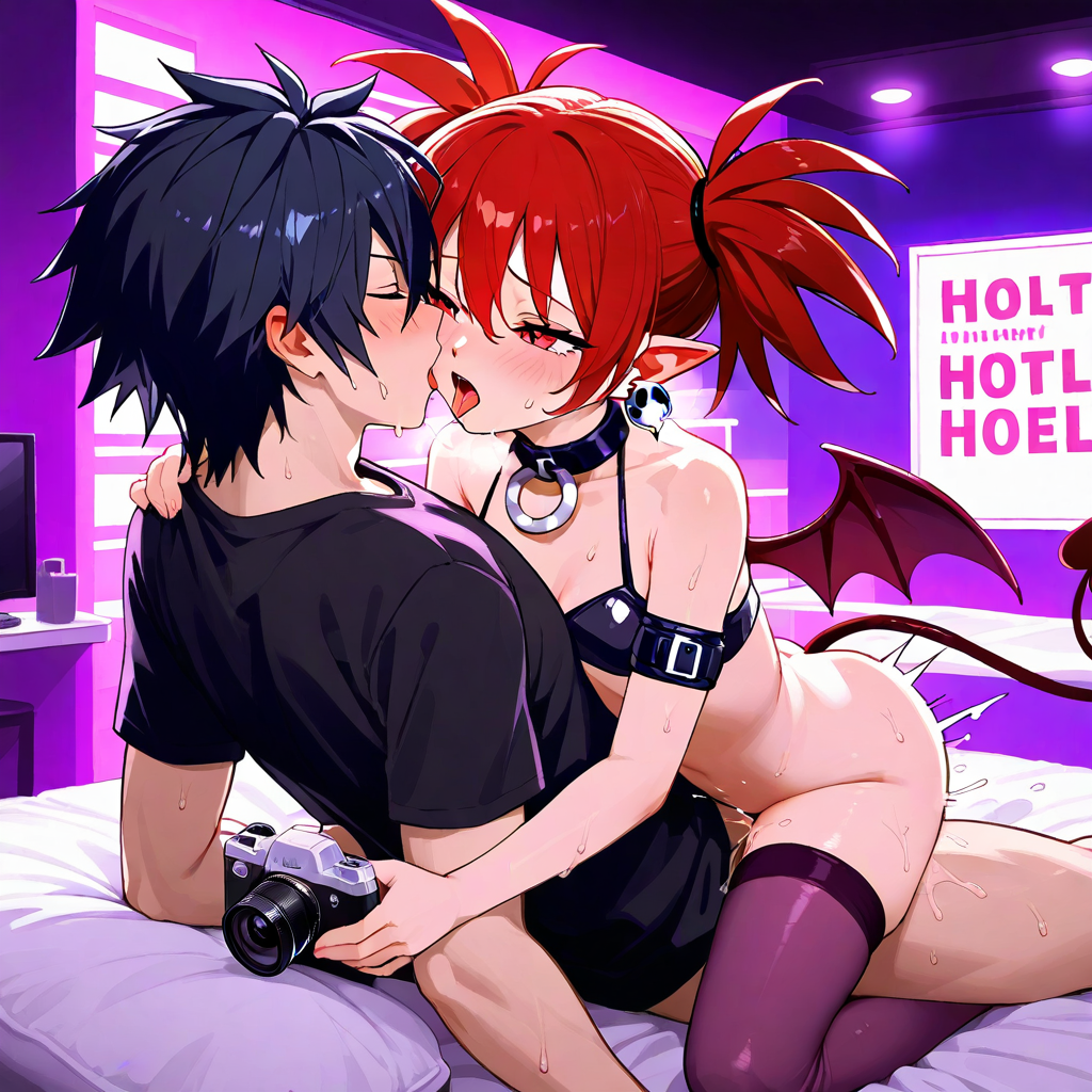 ai_generated couple crossover disgaea etna fairy_tail gray_fullbuster