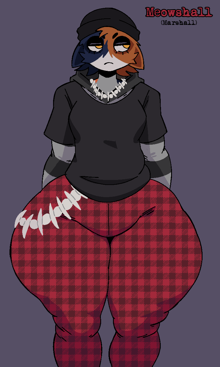 1girls artist_request beanie cat_ears catgirl female fortnite meow_skulls meow_skulls_(fortnite) meowskulls tagme tomboy wide_hips