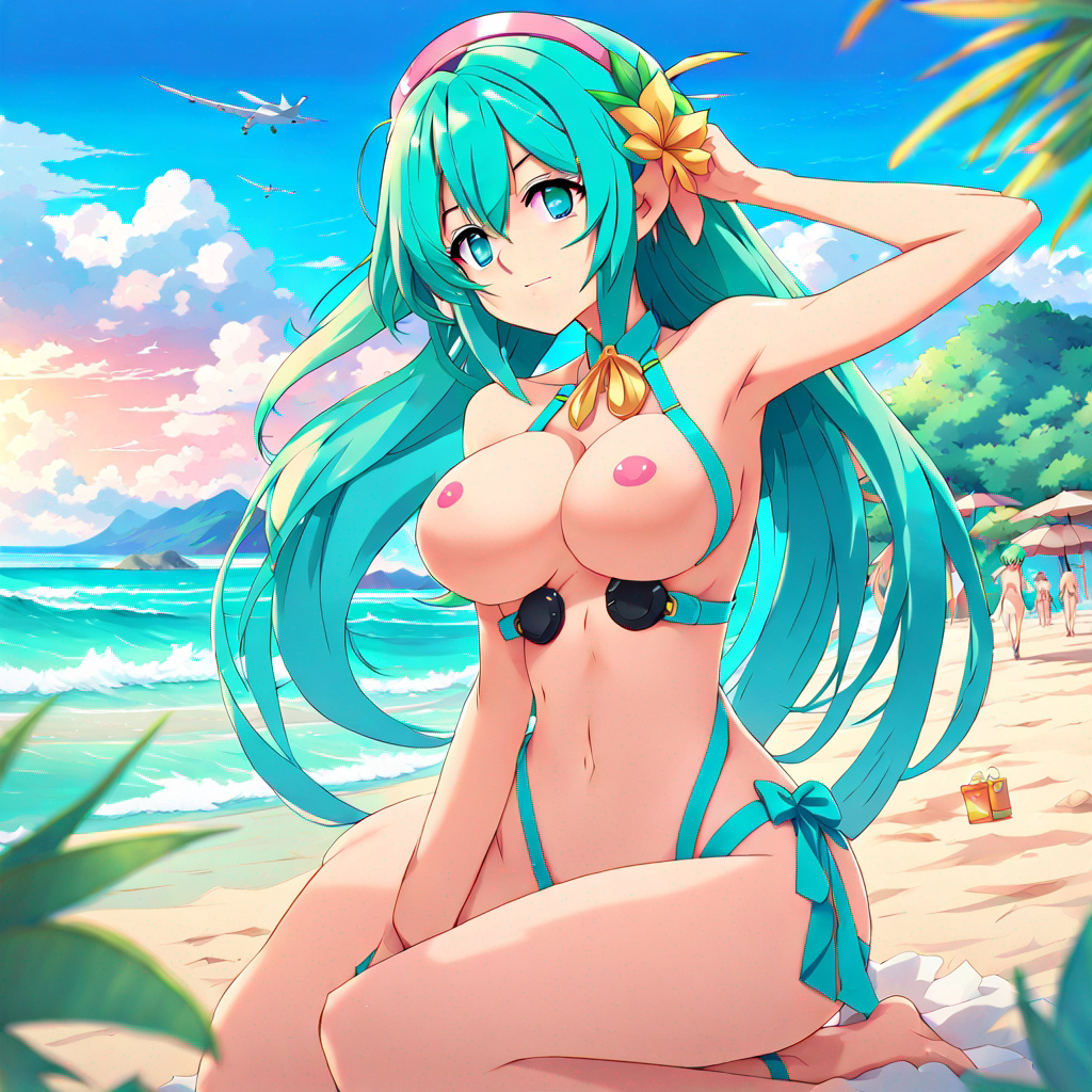 Hatsune Miku (Vocaloid) Rule 34 Image