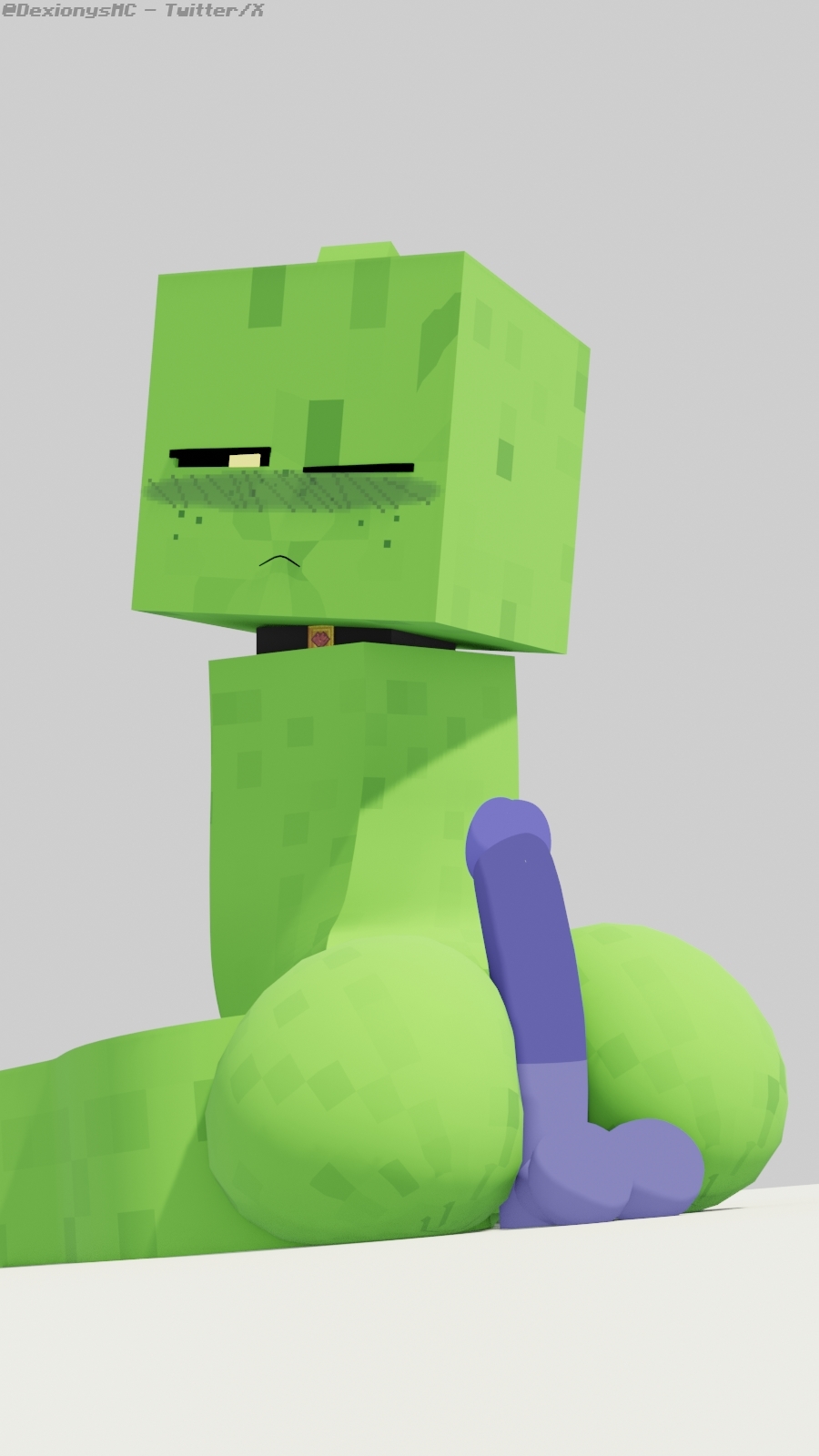 3d 3d_(artwork) 3d_render aiden_(dexiony'smc) alternate_version_available ass ass_focus blender blender_(software) creeper creeper_(minecraft) dexiony'smc dildo dildo_between_ass femboy gay image male male_only minecraft sitting sitting_on_floor solo solo_male tagme