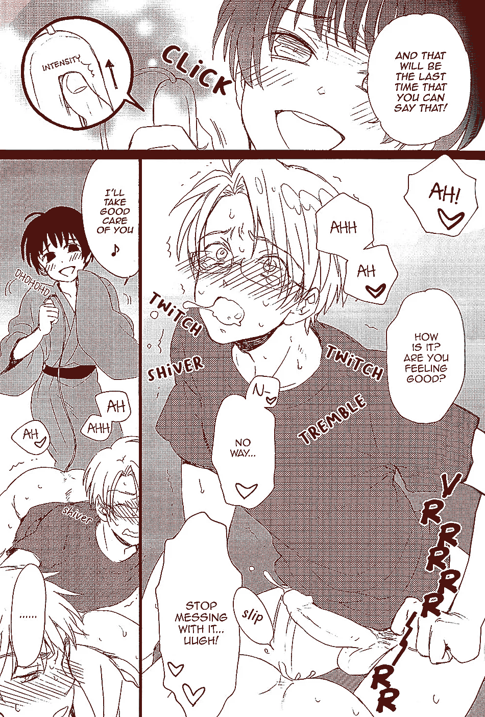 3boys america_(hetalia) axis_powers_hetalia doujinshi england_(hetalia) japan_(hetalia) manga_page vibrator vibrator_in_ass yaoi