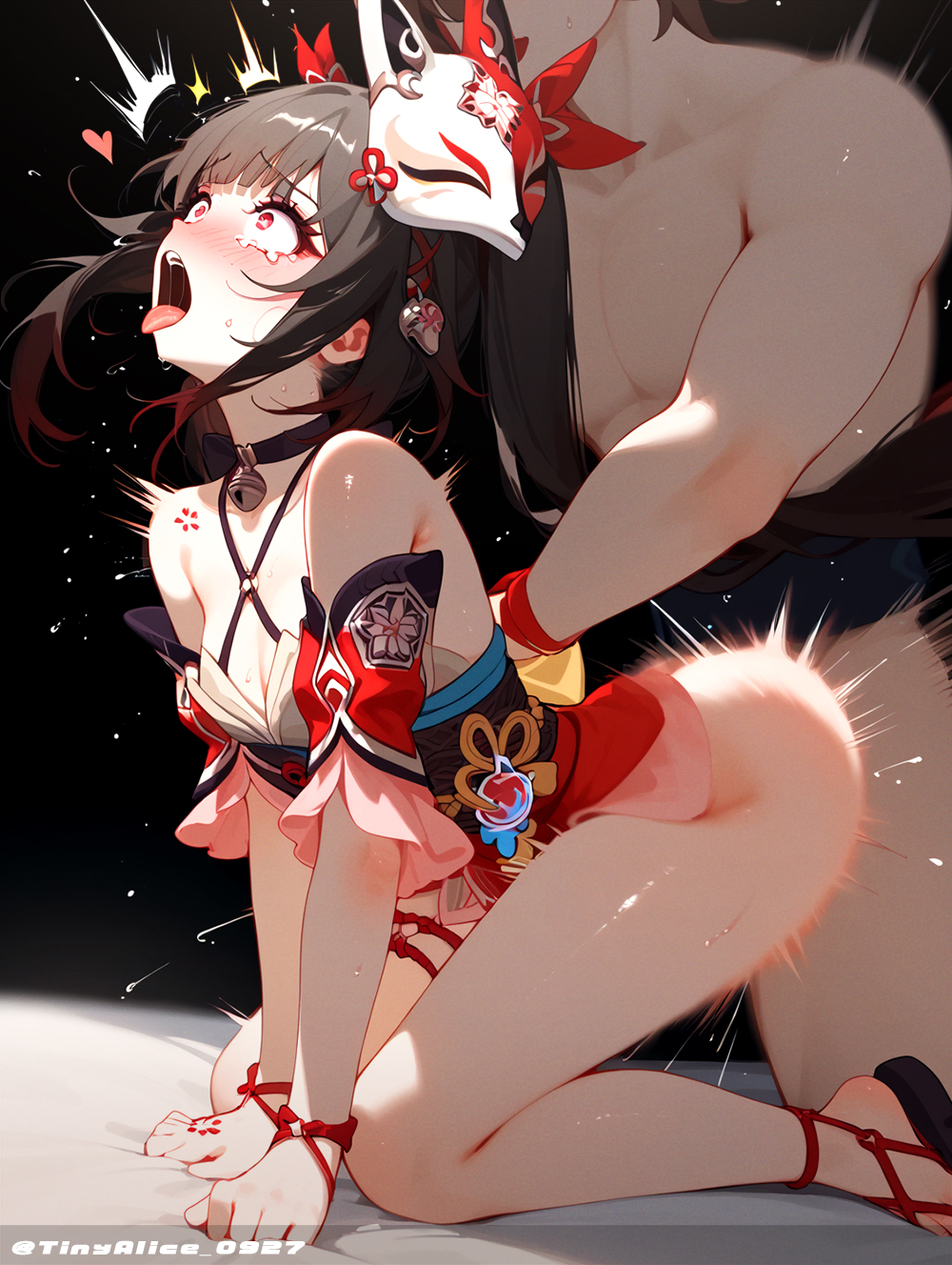 ai generated, female, female focus, honkai: star rail, sparkle (honkai: star rail), tagme, tinyalice