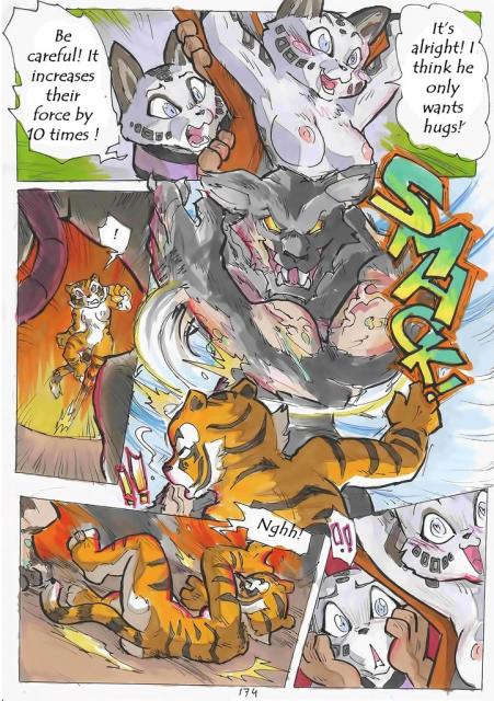 better_late_than_never breasts chapter_7 comic daigaijin english_text furry kung_fu_panda master_tigress page_174 tagme