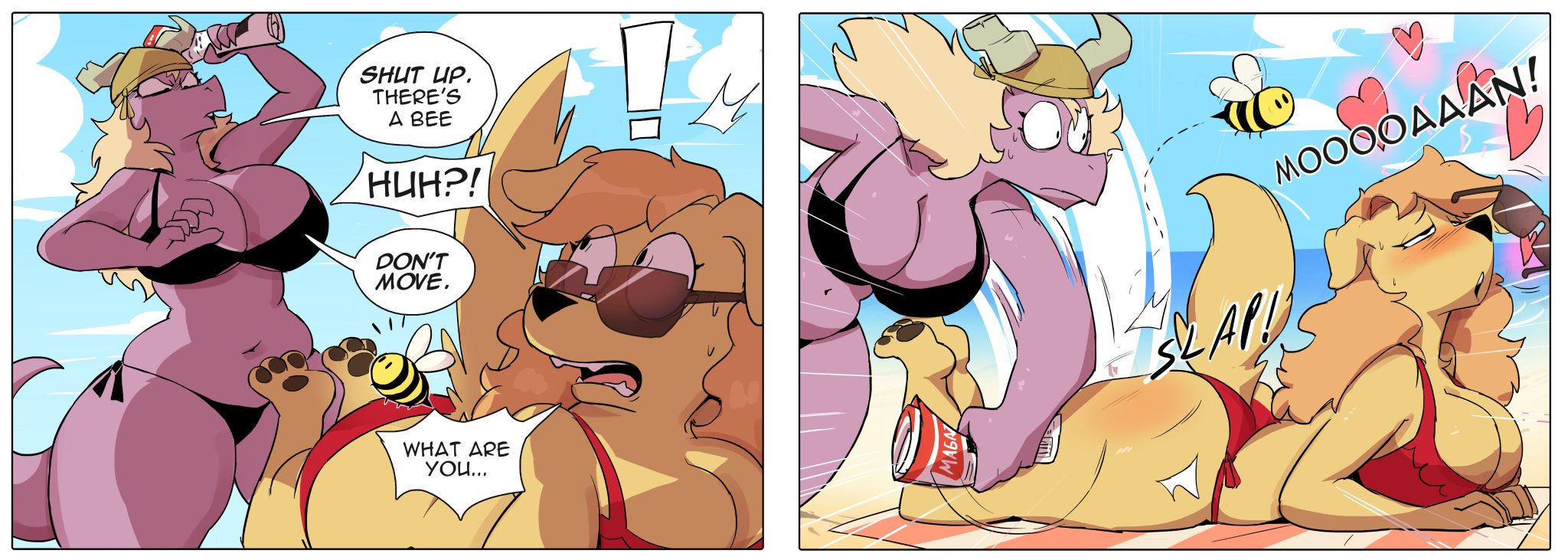 amelia steelheart, anthro, ass, ass jiggle, ass slap, breasts, cass (simplifypm), female, furry, moaning in pleasure, simplifypm, spanking, tagme, yuri