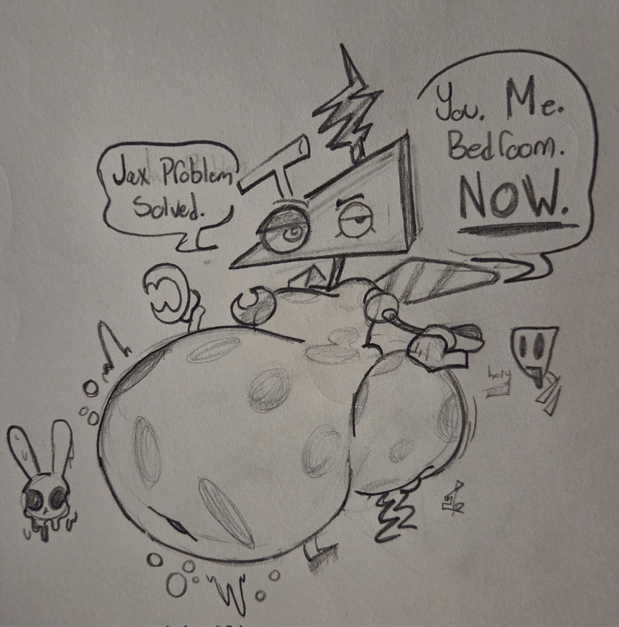 gangle (the amazing digital circus), hyper, hyper belly, jax (tadc), jax (the amazing digital circus), pixxyvoid, the amazing digital circus, vore, vore belly, zooble (the amazing digital circus)