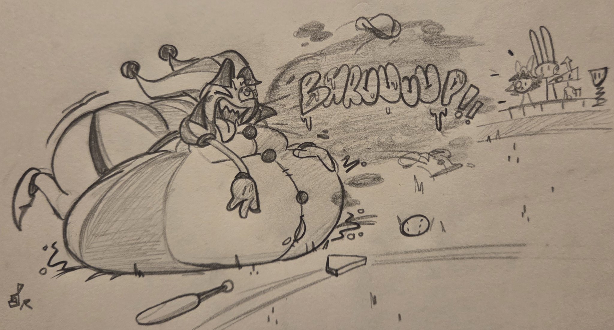 evil pomni (the amazing digital circus), hyper, hyper belly, hyper butt, pixxyvoid, pomni (the amazing digital circus), the amazing digital circus, vore, vore belly