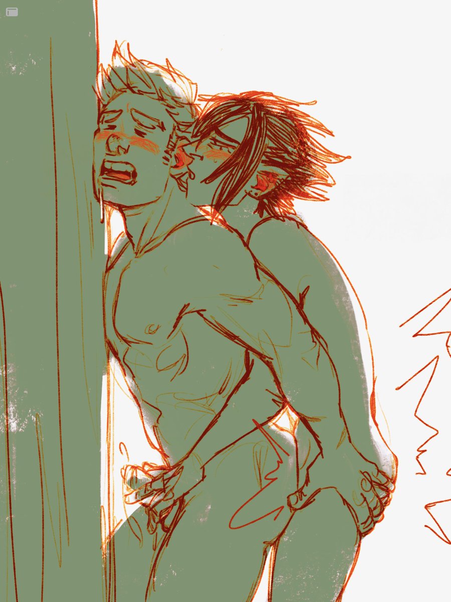 2boys, anal, anal sex, ass, ass grab, blush, gay, gay anal, gay domination, gay sex, grabbing ass, handjob while penetrating, male, male focus, male only, male penetrated, male penetrating, male penetrating male, male/male, mirio togata, muscular, muscular male, my hero academia, naked, naked male, nude, nude male, penis, pleasure face, sex against wall, tamaki amajiki, thehauntedboner, yaoi