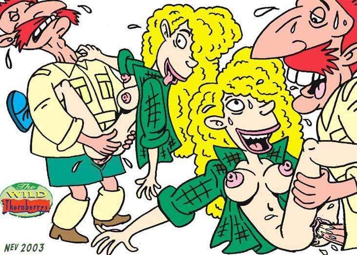 2003 clothing cum debbie_thornberry incest nev nickelodeon nigel_thornberry tagme wild_thornberrys