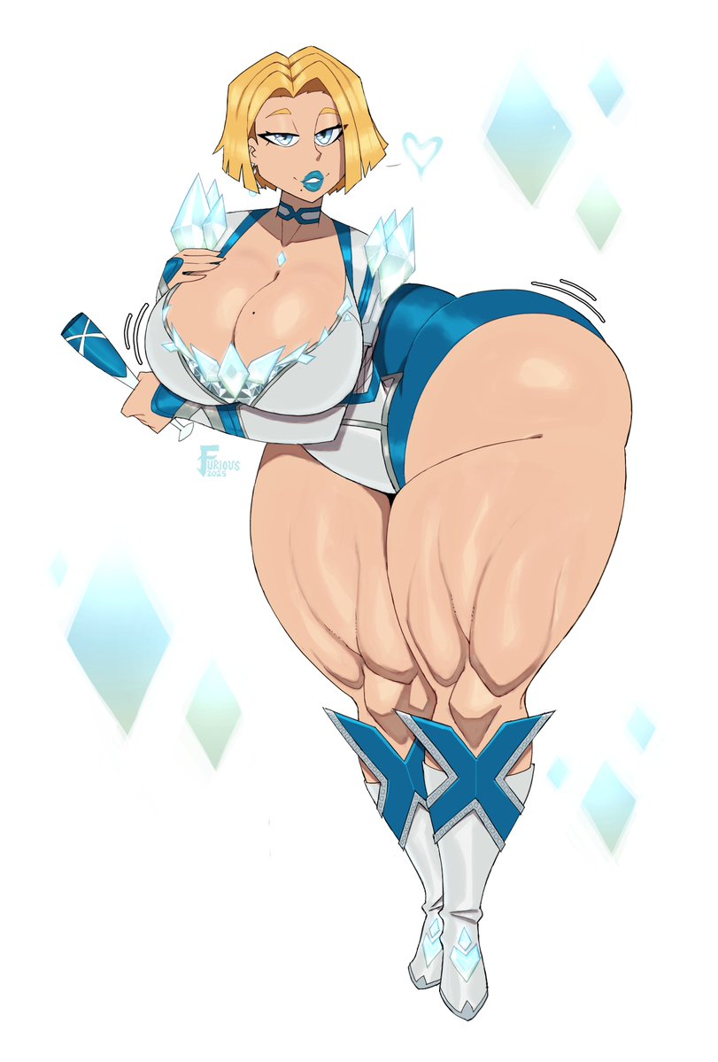 1girls, ass, emma frost, emma frost (marvel rivals), female, furiousart, huge ass, marvel, marvel comics, marvel rivals, thick thighs, zrfurious