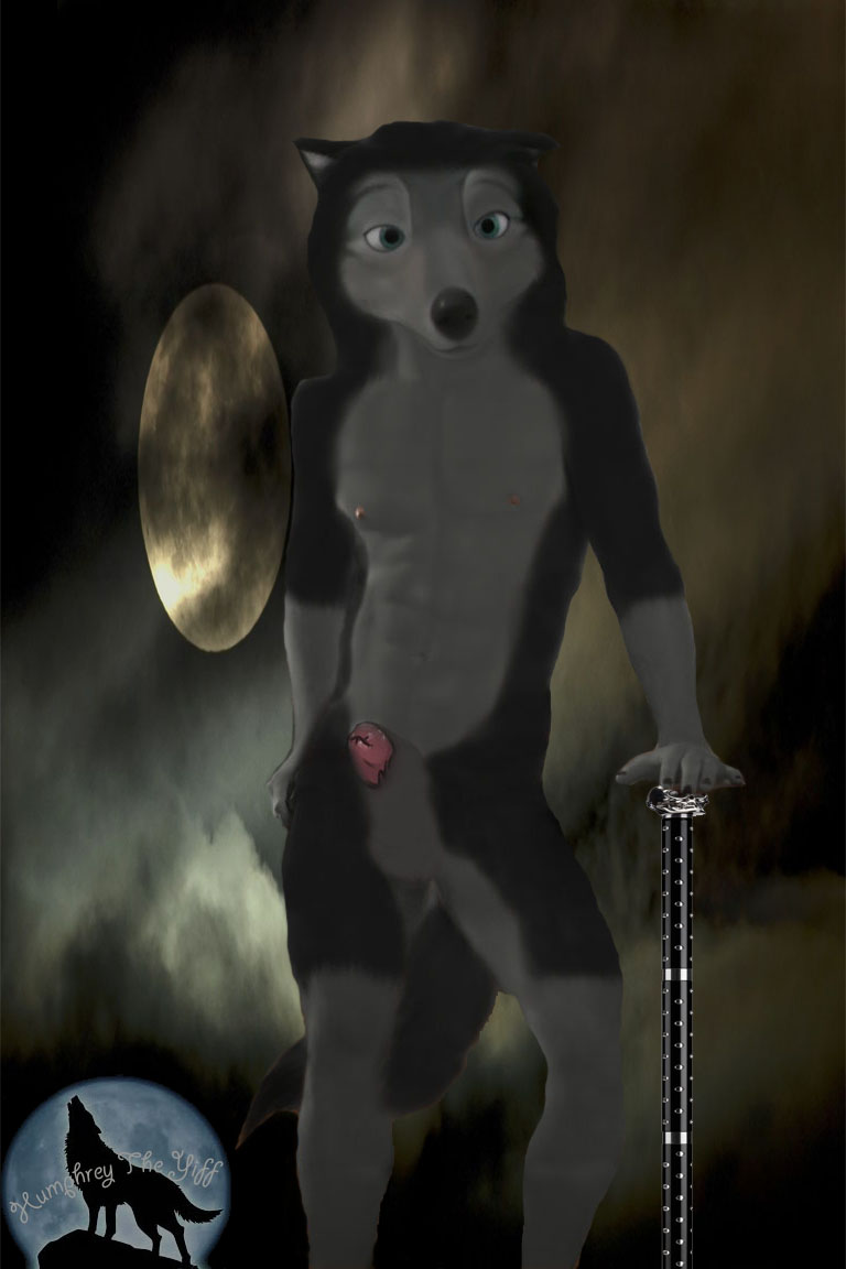 1boy alpha_and_omega anthro furry halloween holidays humphrey male male_only penis solo wolf