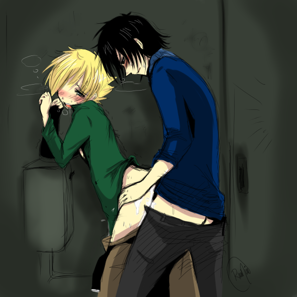 2boys anal bathroom craig_tucker creek gay male male_only south_park tweek_tweak yaoi