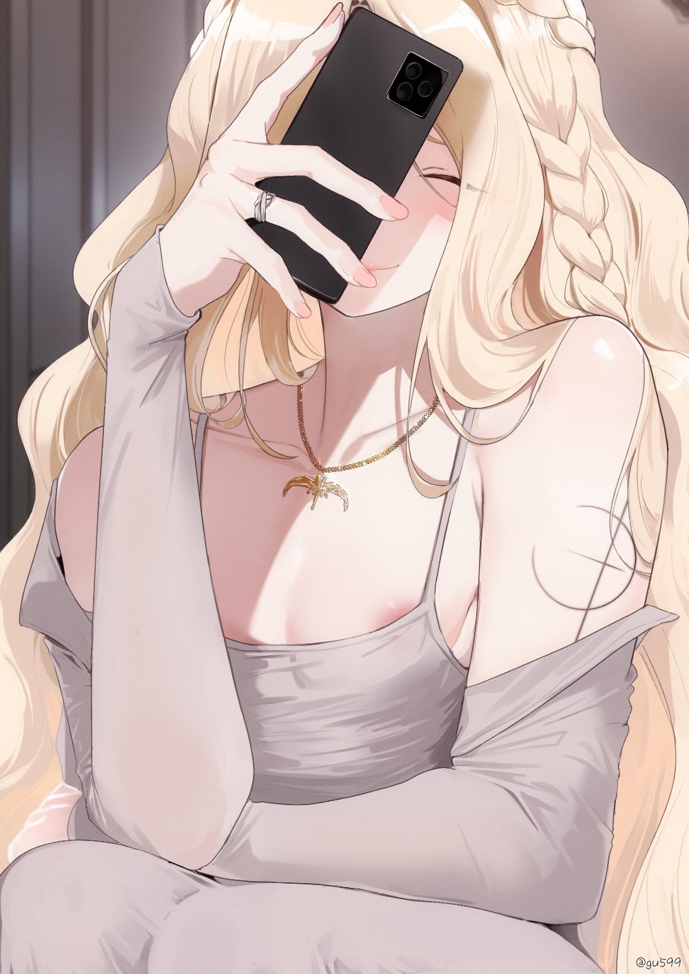 1boy, bandai namco, bare shoulders, blonde female, blonde hair, divine, elden ring, elden ring: shadow of the erdtree, female, femboy, feminine, feminine male, flat chest, flat chested, fromsoftware, god, gold eyes, golden hair, gu599, light skin, light-skinned male, male, male only, miquella, nipples, ring, shadow of the erdtree, trap, twink