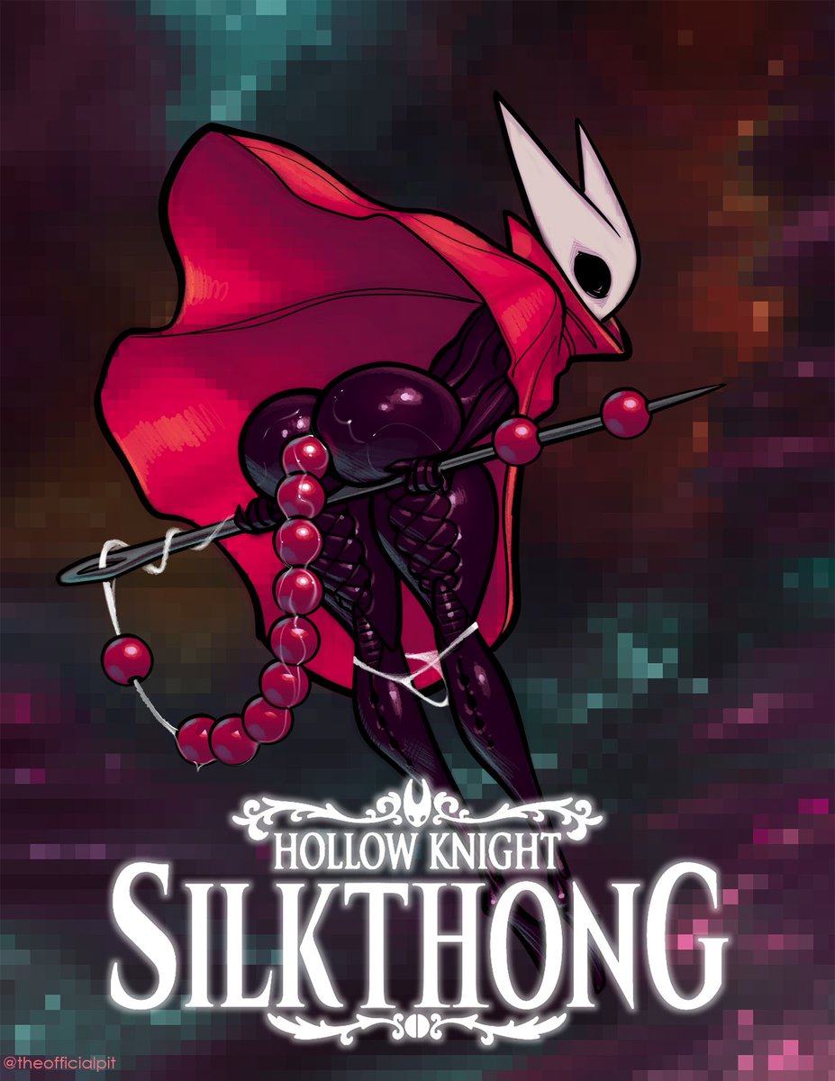 anal, anal beads, beads, big ass, female, game character, hollow knight, hollow knight: silksong, hornet (hollow knight), huge anal beads, pinup, rosary, tagme, theofficialpit, thong, white thong