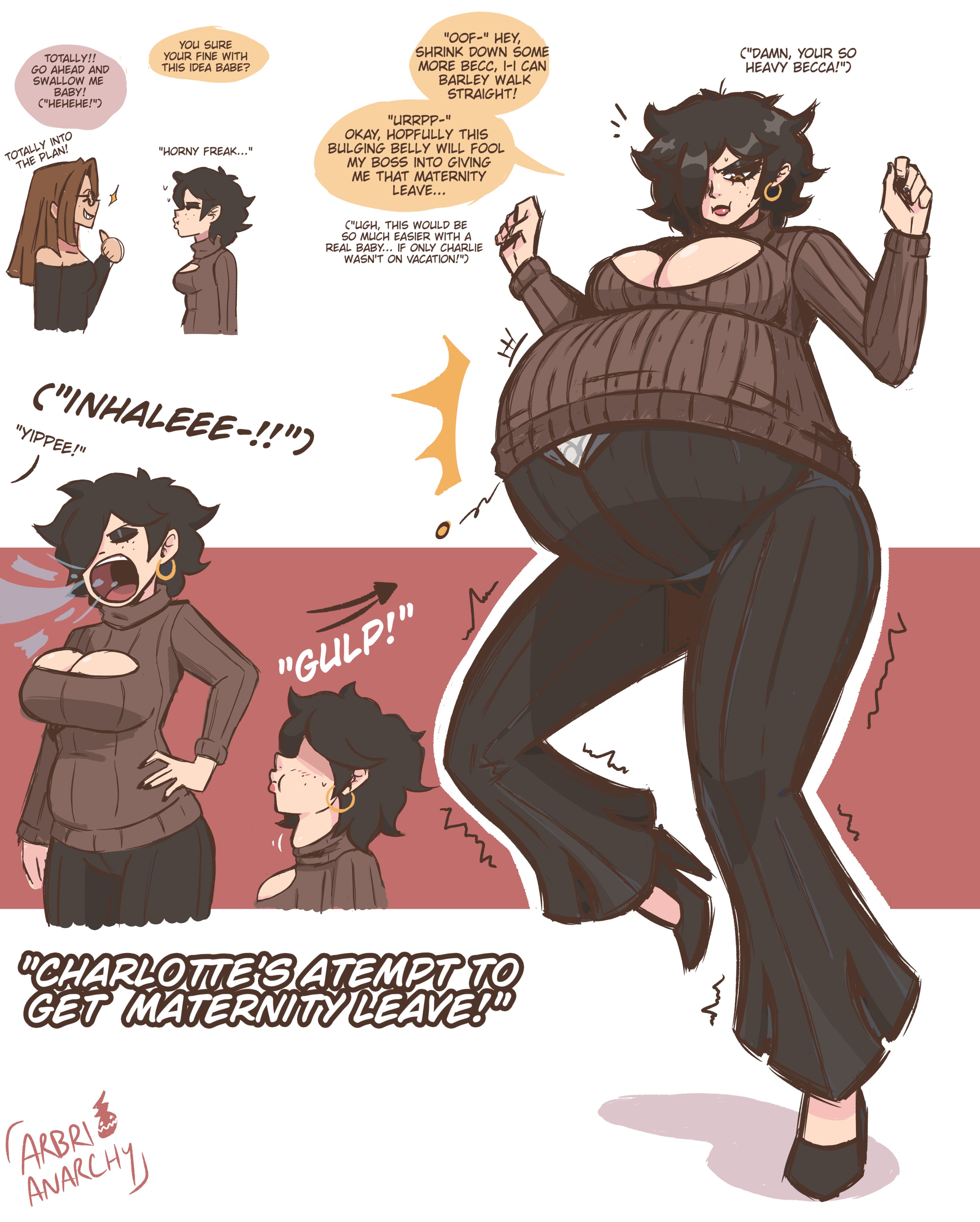 arbrianarchy, button pop, english dialogue, english text, vore