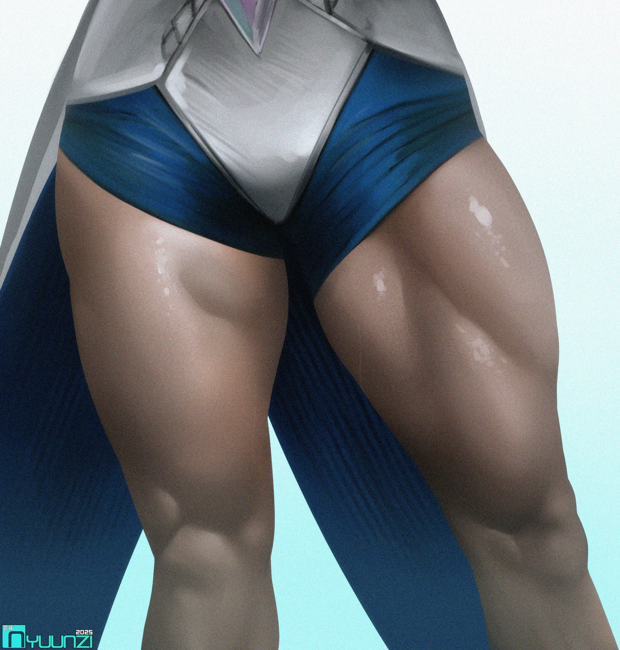 1girls, athletic, athletic female, athletic legs, athletic thighs, close-up, emma frost, emma frost (marvel rivals), female, head out of frame, leg focus, legs, marvel, marvel comics, marvel rivals, muscular, muscular female, muscular legs, muscular thighs, nyuunzi, solo, thick thighs, thighs, wide hips, x-men