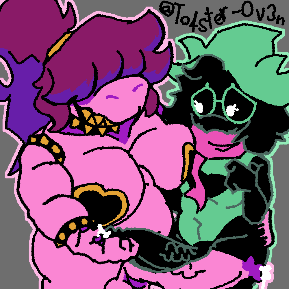 1boy 1femboy 1futa 1girls anthro anthro_on_anthro artist_signature balls big_black_cock chubby chubby_female circle_glasses cock comparing_sizes deltarune deltarune_chapter_1 dick dickgirl dinosaur dinosaur_girl eyelashes femboy fluffy fluffy_ears futa_on_femboy futanari goat goat_boy goat_horns hair_over_eyes hairtie hand_on_another's_ass heart_symbol hung_bottom hung_femboy hung_futa looking_at_partner messy_hair muscular muscular_female nervous nervous_smile nipple_covers perspective perspective_shot ponytail precum precum_on_finger purple_hair purple_scales ralsei ralsei_(deltarune) ralsei_with_black_fur rubbing_pussies_together scarf self_upload sharp_teeth smirking spiked_armband spiked_collar susie_(deltarune) sword_fight to4ster-0v3n_(artist) top_view veiny_penis witch_hat wrist_cuffs