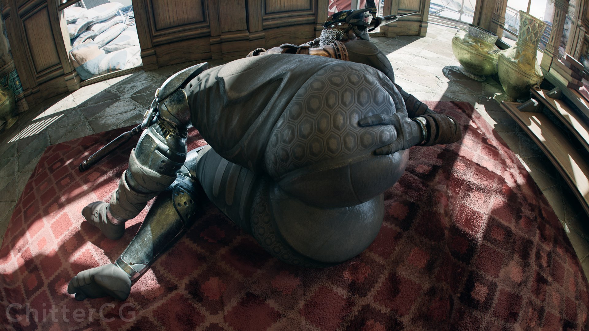 A begging glance for release