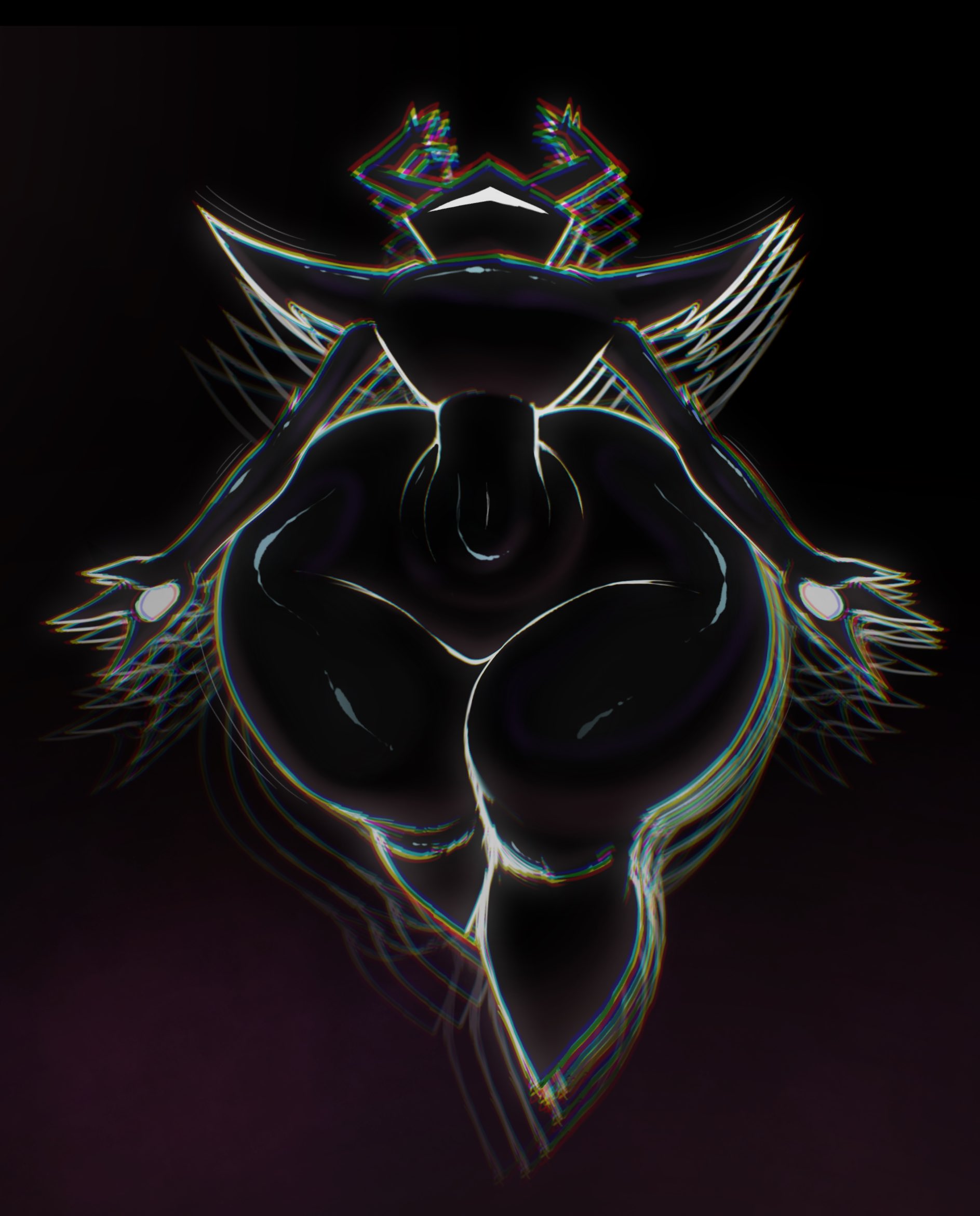 1girls, 2025, 2d, 2d (artwork), alternate body type, analizer2345, ass, big ass, big butt, black body, bottom heavy, deltarune, female, high resolution, highres, horns, huge ass, huge butt, huge thighs, roaring knight, solo, thick, thick ass, thick legs, thick thighs, undertale (series), video game character, video games