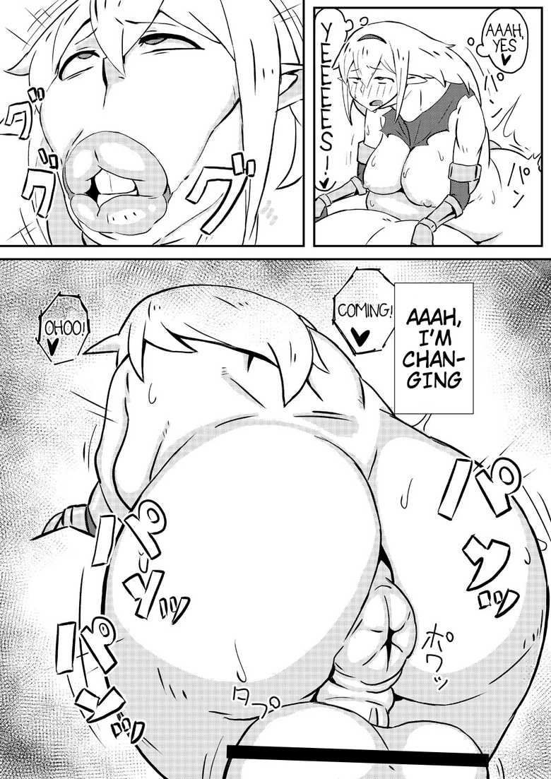 2futas :>= after_transformation ahegao anal anal_sex anus_expansion anus_growth ass_expansion balls_expansion big_anus big_ass big_balls big_breasts big_penis bimbofication blush censor_bar censored comic comic_page corruption dorse elf elf_ears elf_girl english english_text english_translation eyes_rolling_back futa_only futanari grayscale horny implied_transformation in_heat large_ass large_breasts large_penis large_testicles lips long_hair manga manga_page mating mind_break monochrome mount mounted mounting nikujuu_uc open_mouth original original_character penis_expansion pointless_censoring queen's_stallion ripped_clothing sweat sweating text text_box thick_thighs thought_bubble transformation transformation_sequence transformation_through_sex translated weight_gain