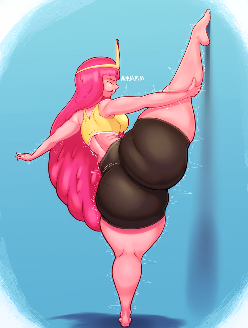 1female 1girls adventure_time ass barefoot big_ass bottom_heavy breasts bubble_butt cartoon_network clothing crop_top curvy curvy_body curvy_female curvy_figure dat_ass dumptruck_ass fat_ass female female_only gigantic_ass huge_ass large_ass leg_up n-kosi n-kosi_(coloring) pink_hair pink_skin png princess_bubblegum round_ass shorts solo solo_female stretch stretching tagme thick thick_ass thick_thighs thighs tiara twitter_link voluptuous voluptuous_female warner_bros warner_brothers wide_hips