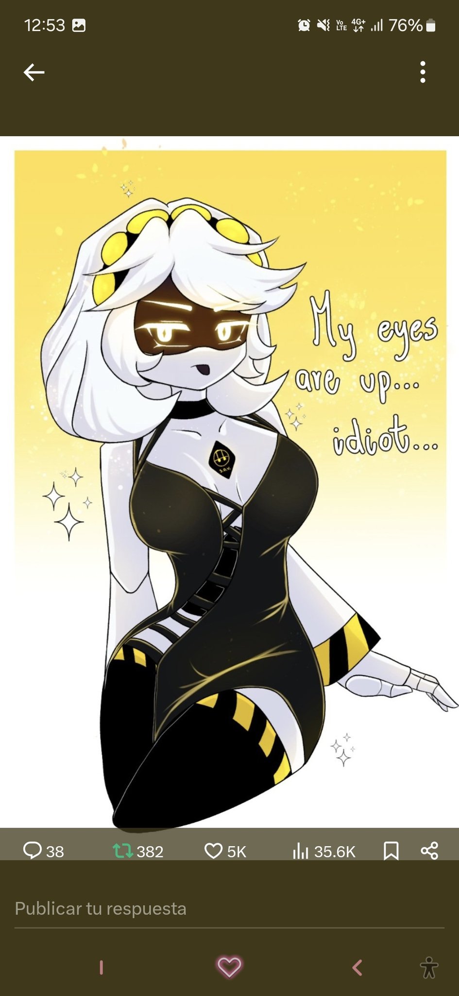 dress female_only large_breasts murder_drones tagme v_(murder_drones)