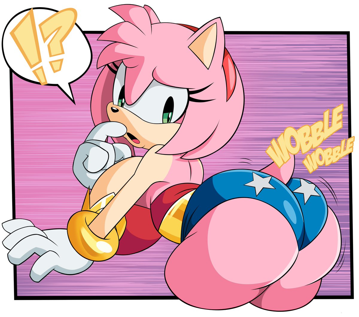 1girls, about to burst, amy rose, animal humanoid, anthro, ass, ass too big, barely contained, barely contained ass, barely fits, big ass, big breasts, big thighs, breasts, bust, busty, chest, crossover, curvaceous, curvy, curvy figure, dc, dc comics, digital media (artwork), female, grimphantom, hedgehog, hedgehog girl, hedgehog humanoid, hips, hourglass figure, huge ass, huge breasts, huge thighs, imminent wardrobe malfunction, inconvenient ass, inconvenient butt, large ass, large breasts, large thighs, legs, looking at own ass, looking at own butt, looking back, looking back at ass, looking back at self, mature, mature female, mobian, mobian (species), mobian hedgehog, pink hair, sega, slim waist, sonic (series), sonic the hedgehog (series), straining clothing, supersuit, thick, thick hips, thick legs, thick thighs, thighs, tight fit, tight suit, tight supersuit, too tight, undersized clothes, undersized clothing, voluptuous, waist, wide hips, wide thighs, wonder woman (cosplay), wonder woman (series)