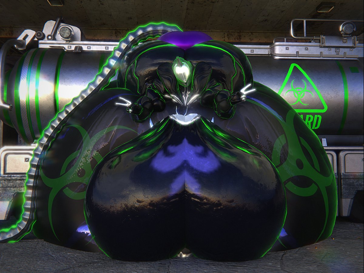 bbw big_ass bubble_butt female huge_ass inflation overweight qzk_forte saryn_(warframe) tagme thick_thighs warframe weight_gain wide_hips