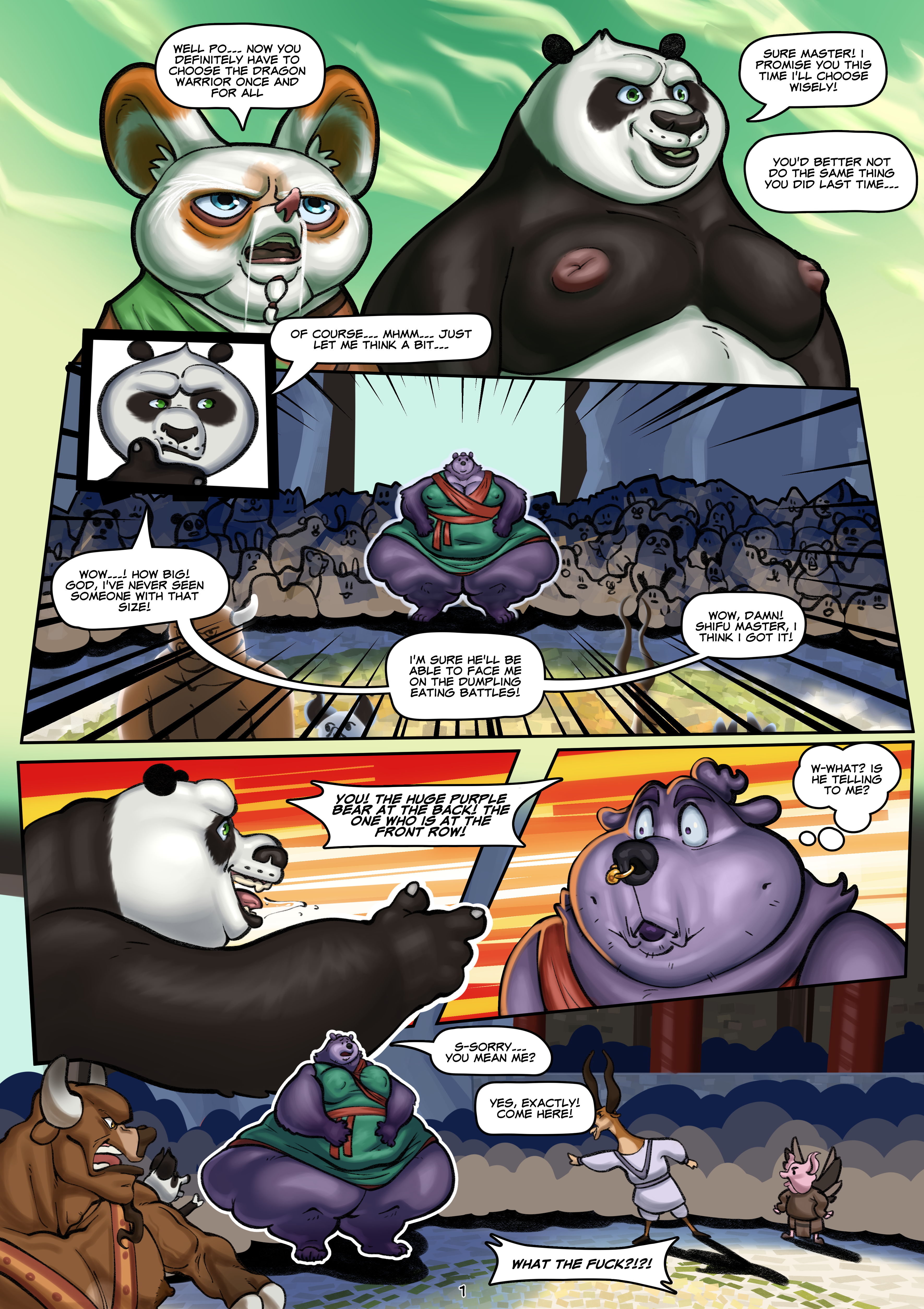 Kung fu panda dumplings pumpling porn comic