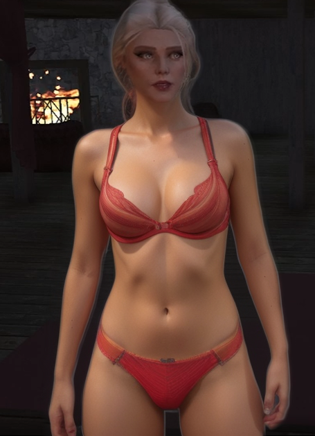 bedroom bra breasts eve_summers female glasses grand_theft_auto_online grand_theft_auto_v lingerie nopixel panties white_hair