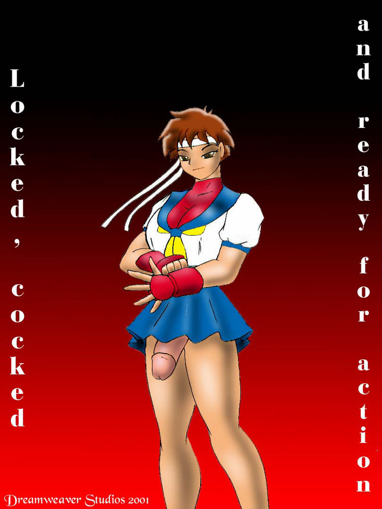 1futa dws futanari rival_schools sakura_kasugano school_uniform schoolgirl street_fighter