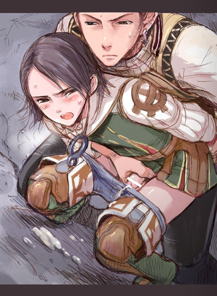 2boys anal balthier clothed cum femboy final_fantasy final_fantasy_xii forced forced_yaoi gay handjob larsa male male_only malesub multiple_boys pants_down penis rape restrained sex tagme tears yaoi