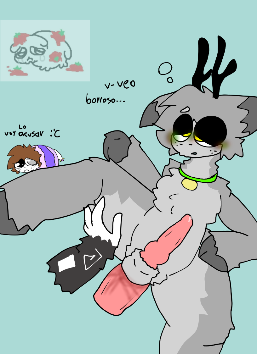 blood chubzy_the_chubby_alchiant(character) deer first_porn_of_character frety_vennader_(grety's_pet) gay gay_sex ibispaintx male meme penetration sex silly spanish_text youtube