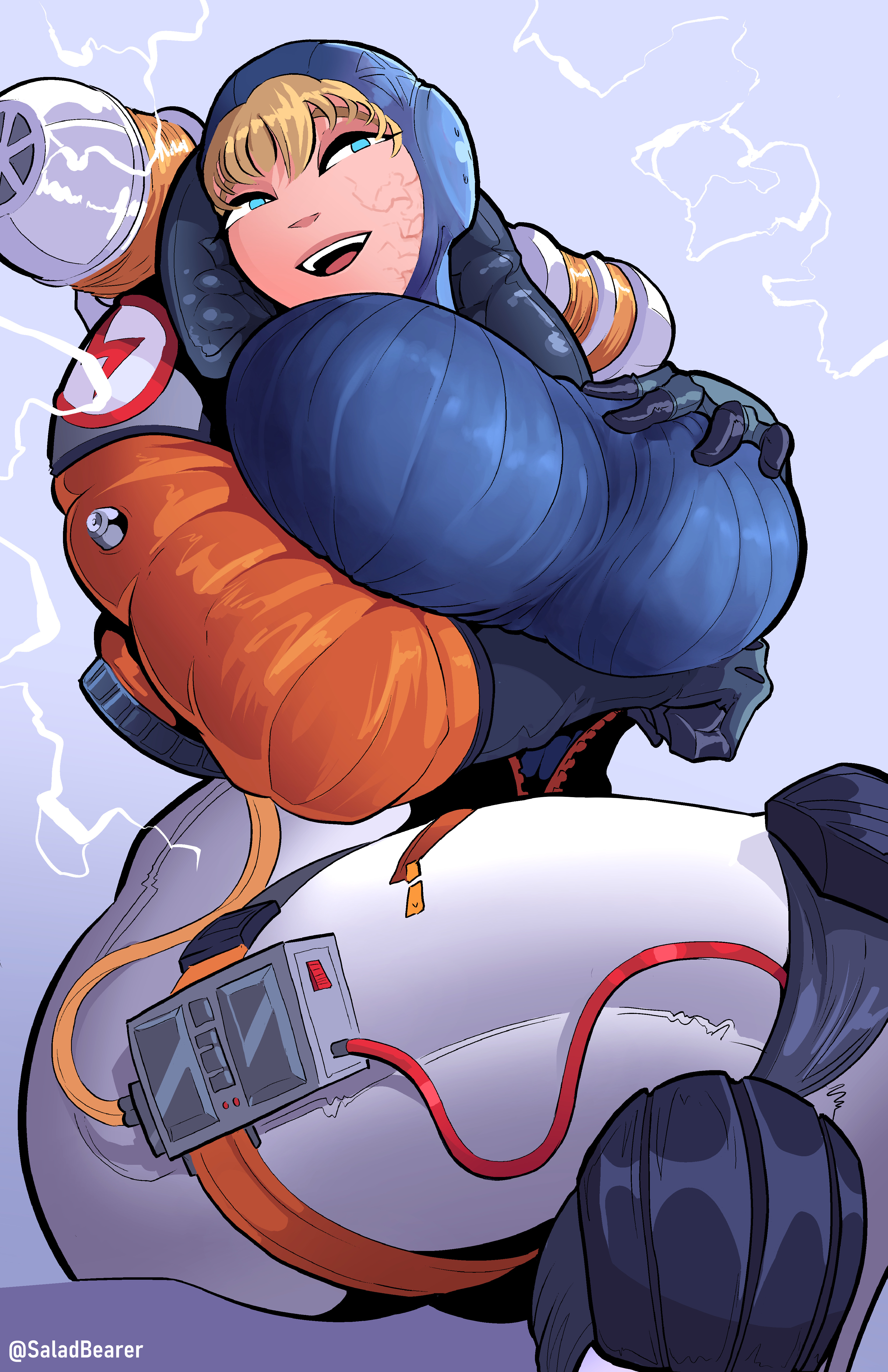 1girls, apex legends, big breasts, big butt, big nipples, big thighs, blonde hair, blue eyes, boobs, breasts, female, female only, huge ass, huge breasts, huge butt, huge nipples, huge thighs, large ass, large breasts, large butt, large thighs, larger female, mommy, mommy milkers, saladbearer, tagme, thick, thick ass, thick butt, thick hips, thick legs, thick thighs, wattson (apex legends), woman