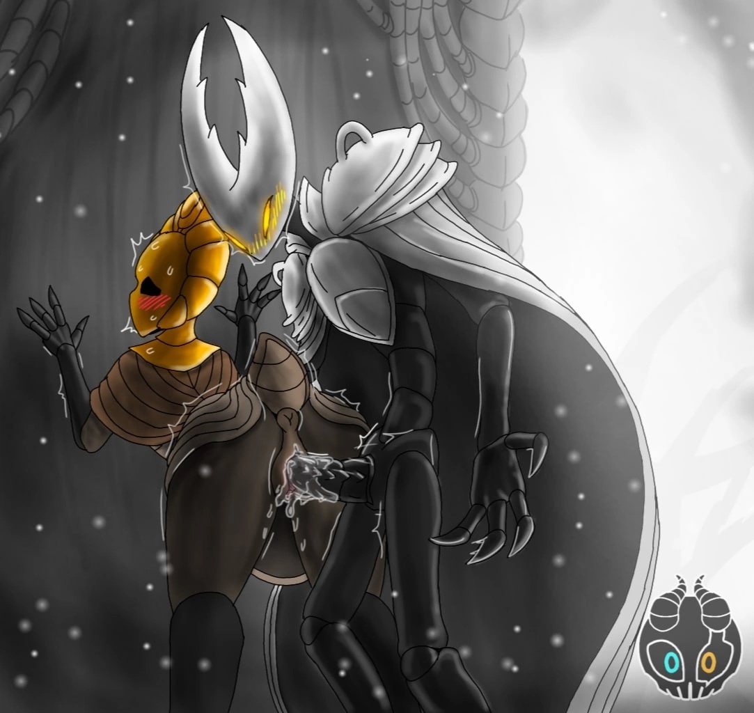 female, godseeker, hollow knight, hollow knight (character), male, no artist, no source, sex, solid eyes