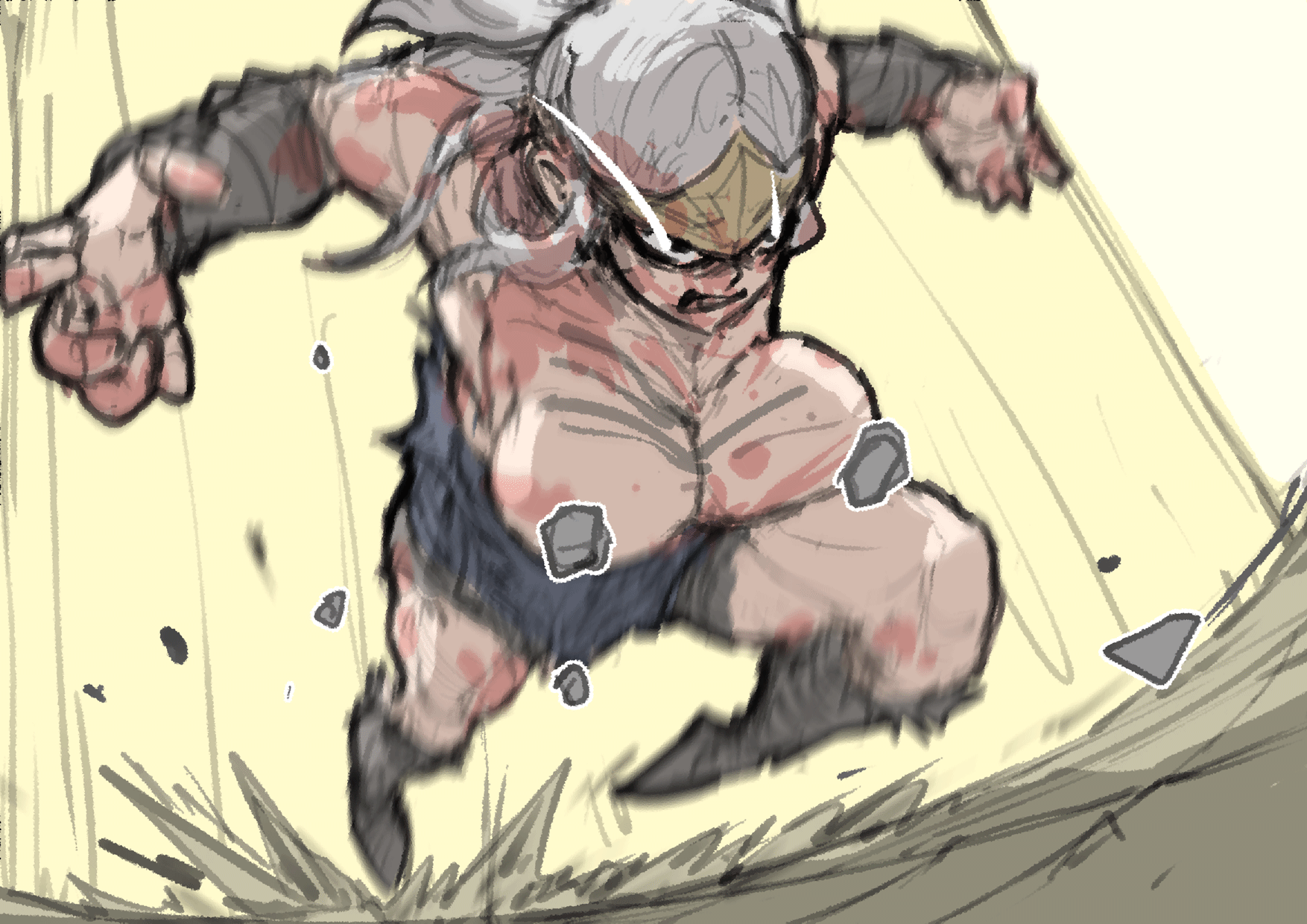 1girls, big breasts, breasts, convenient censoring, elden ring, female, female only, fizoa, fromsoftware, genderswap, genderswap (mtf), godfrey first elden lord, hourah loux, muscular, muscular female, rule 63, thick thighs, topless