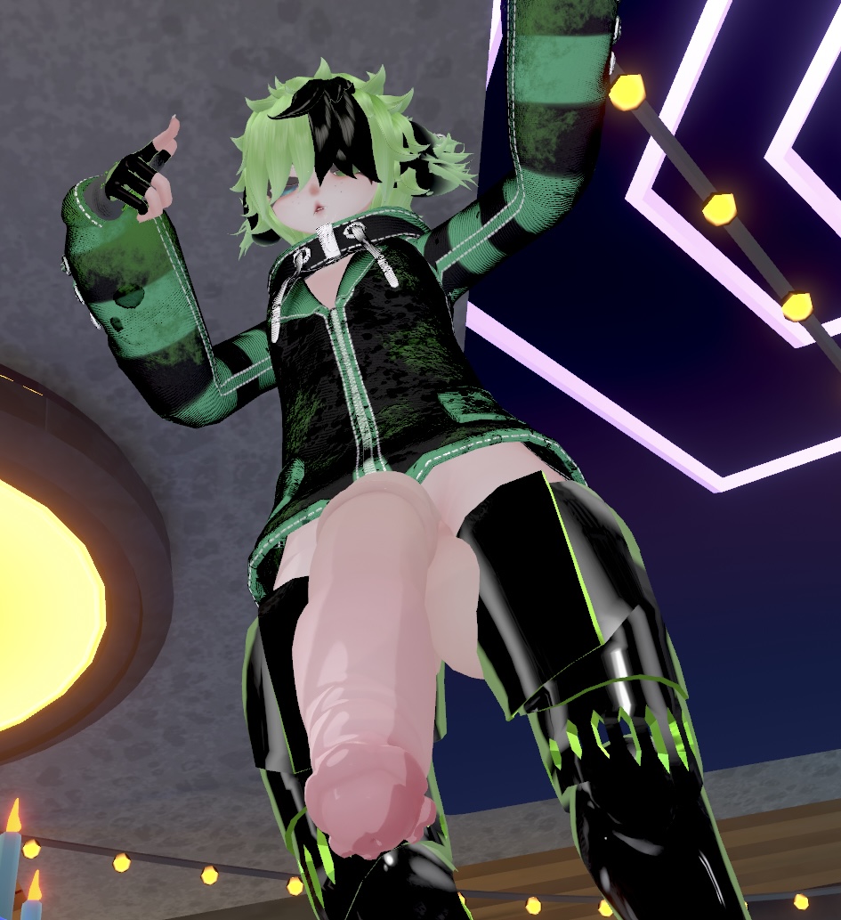 big_balls big_penis dripping_cum femboy femboy_only furry furry_only green_eyes hanging_balls hanging_penis hoodie horsecock huge_balls huge_cock hung hung_femboy leggings partially_clothed pov pov_eye_contact vr vr_media vrchat vrchat_avatar vrchat_media vrchat_model