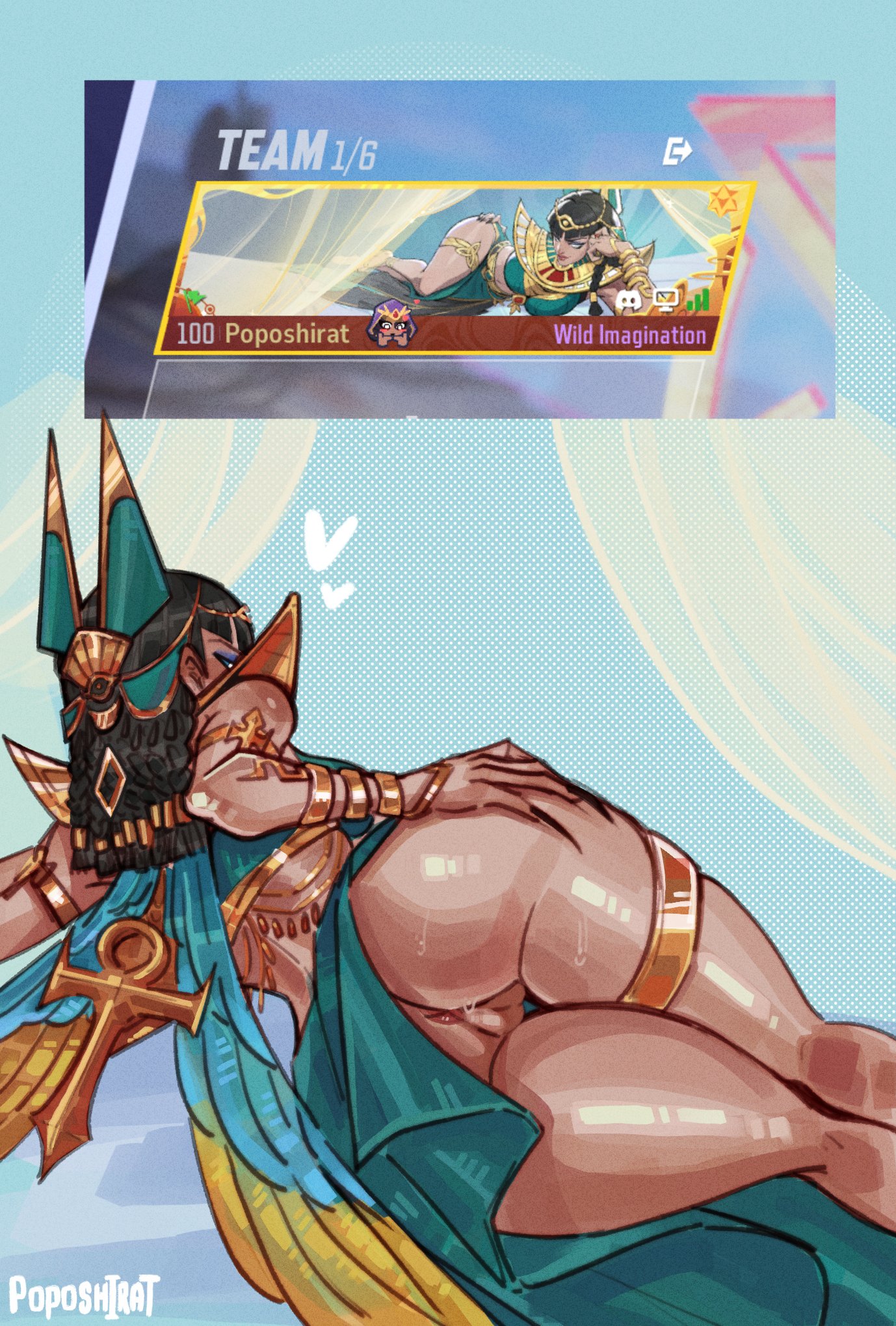 1girls, 2d, armlet, big ass, black hair, black nail polish, black nails, bracelet, bracelets, clothed, color, colored, exposed hips, female, female only, hair jewelry, hair ornament, hela, hela (marvel rivals), hip cleavage, jewelry, light skin, light-skinned female, loincloth, loincloth aside, long fingernails, long hair, long nails, marvel, marvel comics, marvel rivals, mostly clothed, mostly clothed female, no panties, official alternate costume, painted nails, pelvic curtain, poposhirat, presenting, presenting anus, presenting hindquarters, presenting pussy, reference image, sharp fingernails, sharp nails, solo, solo female, thick thighs, thigh strap