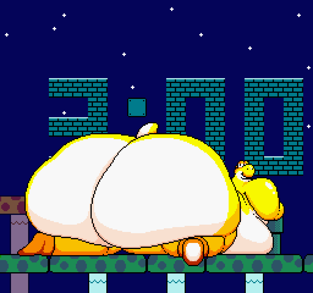 1boy big_ass bubble_butt chip_at_night gale_(chip_at_night) huge_ass male male_only mario_(series) tagme thick_thighs wide_hips yoshi