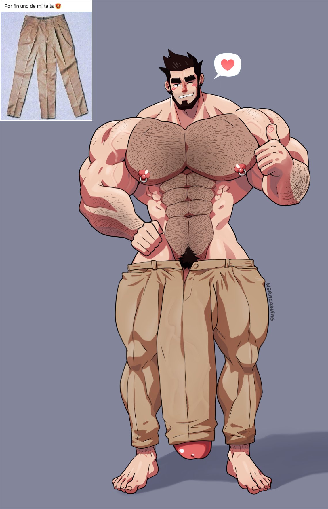 bodybuilder, hyper, hyper cock, hyper genitalia, hyper penis, male, male only, muscles, muscular, muscular arms, muscular male, penis, warncraving