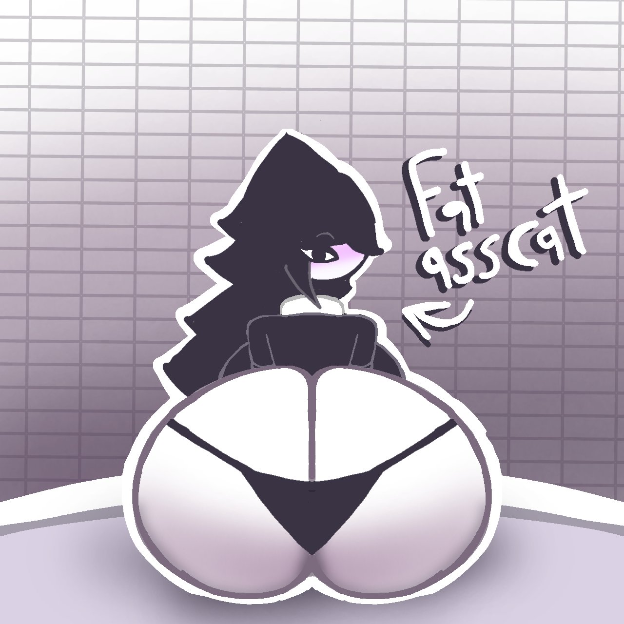 ass, ass focus, big ass, fat ass, francis15794079, fundamental paper education, miss circle (fundamental paper education), tagme