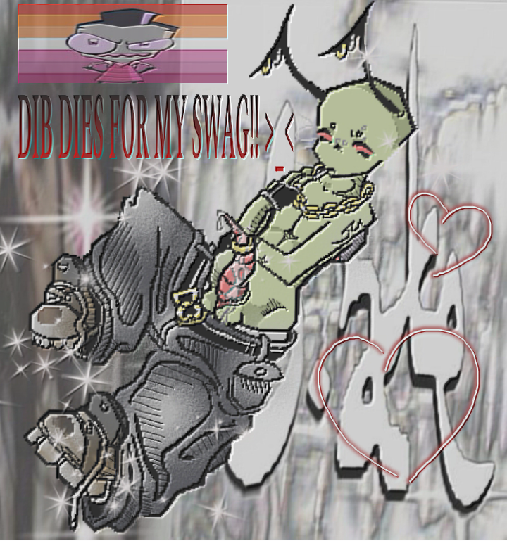 alien baggy_pants boy invader_zim semen swagger