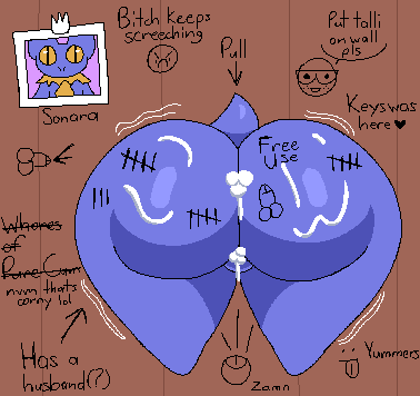 2024 afterglow anthro ass bat bodily_fluids body_writing cartoon_network cum cum_in_ass cum_in_pussy cum_inside cum_on_butt english_text female genital_fluids genitals leaking_cum low_res mammal mao_mao:_heroes_of_pure_heart neck_tuft penis_drawing photo pussy slem solo sonara text through_wall tuft writing_text yellow_sclera