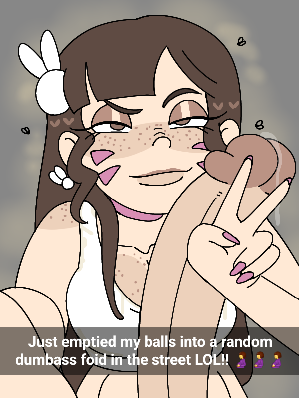 1futa 2d brat bratty brunette choker d.va d.va_versus dirty_clothing english english_text femcel flies_for_smell freckles freckles_on_breasts freckles_on_face freckles_on_shoulders futanari gamer_girl girlfailure hyper hyper_penis long_penis looking_at_viewer milkbuni misogyny musk musky overwatch peace_sign scrunched_nose scrunchy_face selfie smell smelly smug smug_face snapchat solo solo_focus solo_futa stain stained_clothes stink_fumes stinky text