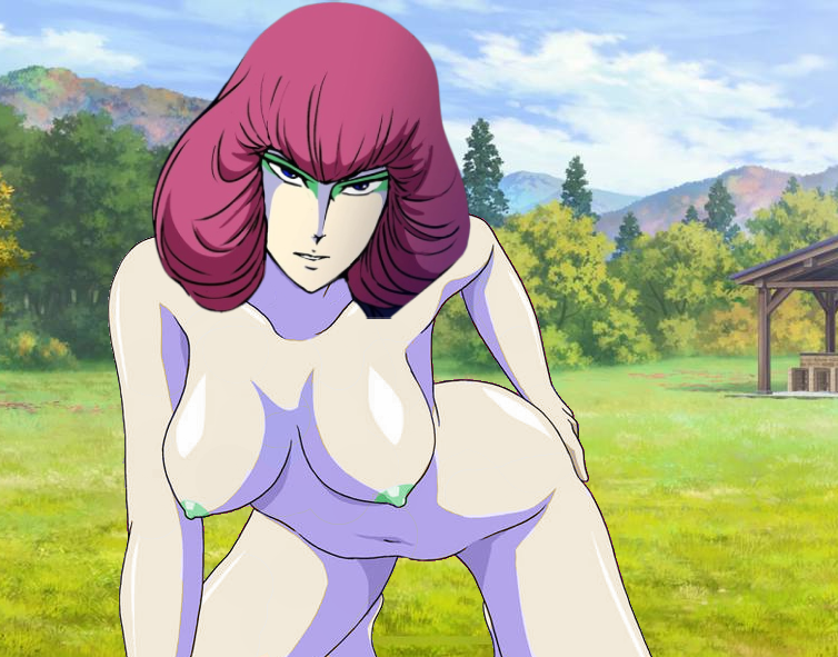 1girls alien alien_girl alien_humanoid assassin_b green_nipples naked pointy_chin ufo_robo_grendizer villainess