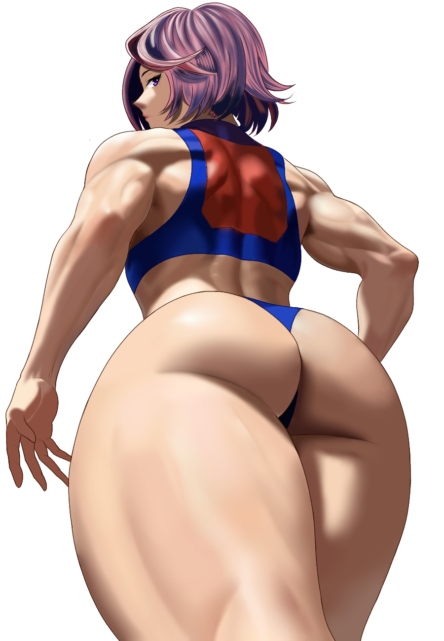 1girls ai_generated big_ass big_butt big_muscles big_thighs female female_only fit_female from_behind from_behind_angle from_below huge_ass huge_thighs kaina_tsutsumi lady_nagant mature_female milf muscle muscle_mommy muscles muscular_arms muscular_ass muscular_back muscular_female muscular_legs muscular_thighs my_hero_academia solo thick_ass thick_butt thick_hips thick_legs thick_thighs thong thong_panties training_bra