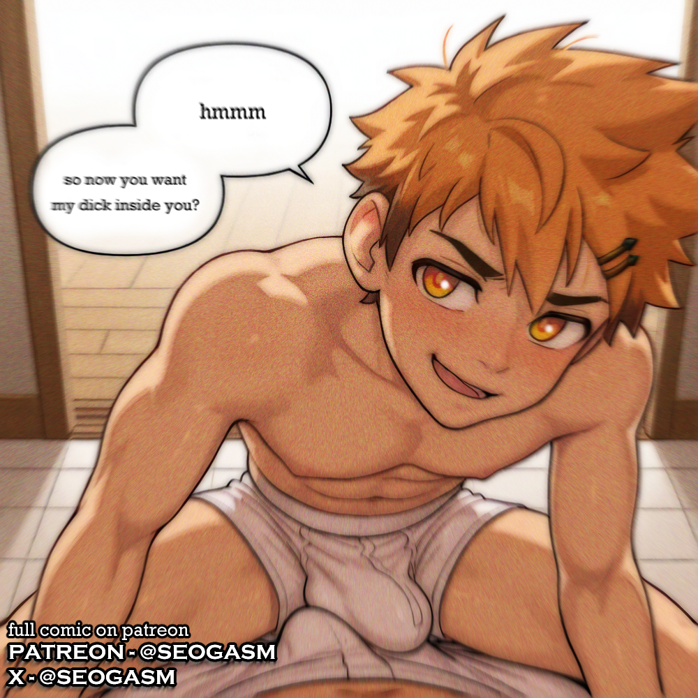 ai, ai generated, anal, anal sex, ass, ass grab, big dom small sub, big nipples, blush, blush lines, bulldog position, camp buddy, camp buddy: scoutmaster season, comic, comic page, comic panel, faceless male, fangs, gangbang, gay blowjob, gay male, gay sex, grabbing, grabbing ass, grabbing from behind, hairless, hairless ass, hairless male, hard sex, hardcore, hiro akiba, humanoid penis, keitaro nagame, male, male focus, male only, male penetrated, male penetrating, male penetrating male, male pov, male/male, motion lines, mounted, mounting, muscles, muscular, muscular arms, muscular male, nipple bulge, nipples, obliques, orgasm, orgasm face, pecs, penis, pleasure face, pubic hair, seogasm, squeezing butt, steam, steamy, steamy breath, strong, strong male, strong man, yaoi