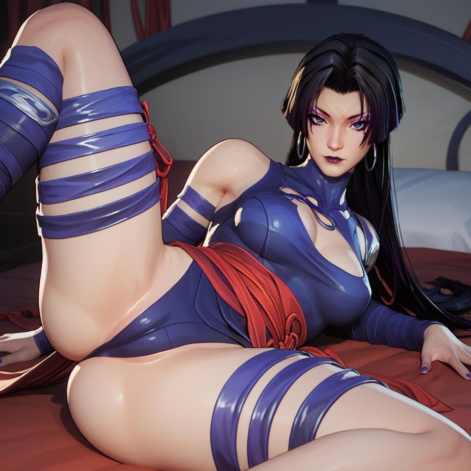 artist_request breasts female female_only marvel marvel_rivals psylocke psylocke_(marvel_rivals) source_request spread_legs thick_thighs vengeance_psylocke