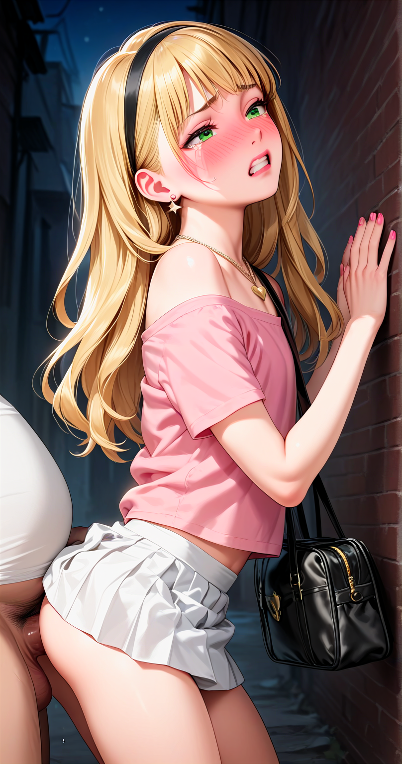 ai_generated blonde_hair femboy feminine_male feminization forced_feminization jennifer_(femboy) not_psycho otoko_no_ko otokonoko sissification sissy teenage_boy